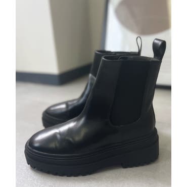 本革メダリオンサイドゴアブーツ[品番：EVOW0000964]｜EVOL（イーボル