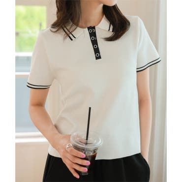 GUESS] Cable Short Sleeve Sweater[品番：GUEW0008374]｜GUESS