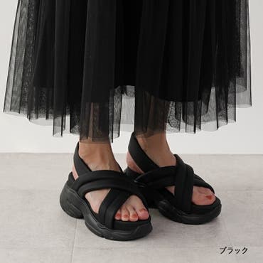 LAGUA GEM | THICK BELTED サンダル (サンダル ) |SHEL'TTER