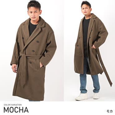 ウールダブルブレストマキシコート[品番：ITKW0015791]｜MICHEL