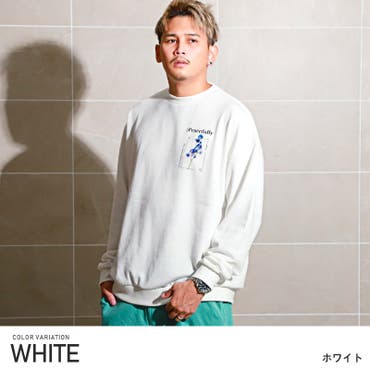 メンズ ゴルフ PUMA x QGC グラフィック 長袖 クルーシャツ A[品番