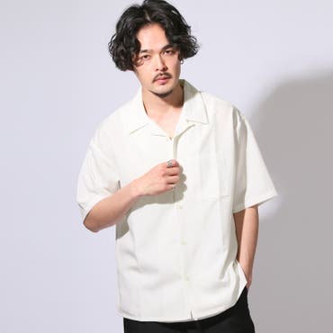KAIKO シャツ ブラウス OPEN COLLAR SHIRT ”THOMAS MASON メンズ
