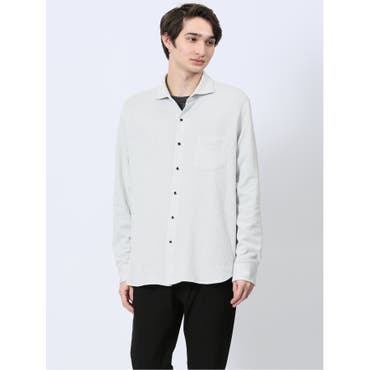 洗える】ピグメントコットンシャツ[品番：WRDW0227024]｜Dessin