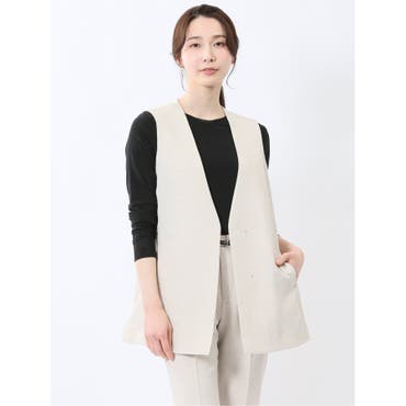 男女兼用 Uhr/ウーア】Open back Vest:：ベスト[品番：BYCW0007251]｜B.C トップス
