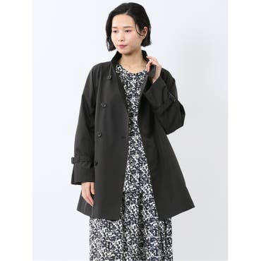 フェイクレザー ロングチェスターコート[品番：MKSW0047144