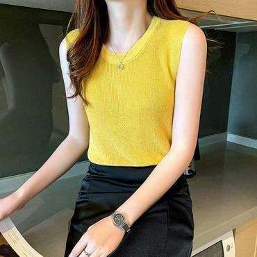 花柄刺繍ショートキャミソール トップス ショートキャミソール