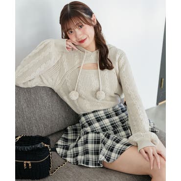 ふわふわファー付ショートパンツ 着まわし履きやすい 秋[品番