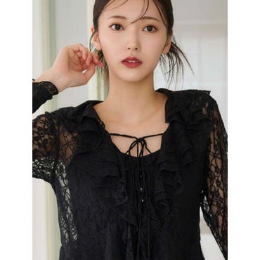 【大幅値下げ】NEITH NYER レース ブラウス ブラック 長袖 衣装 大幅値下げ】NEITH NYER レース ブラウス ブラック 長袖 衣装