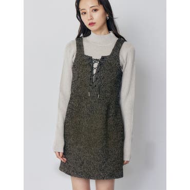 パイピングタイトミニワンピース[品番：MKSW0030921]｜GYDA（ジェイダ