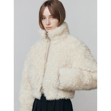 フェイクファーコート[品番：LAVW0018865]｜LANVIN en Bleu（ランバン