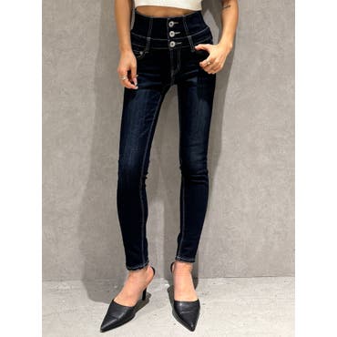 SIDE RIPPED スキニーデニムパンツ[品番：MKSW0011960]｜GYDA