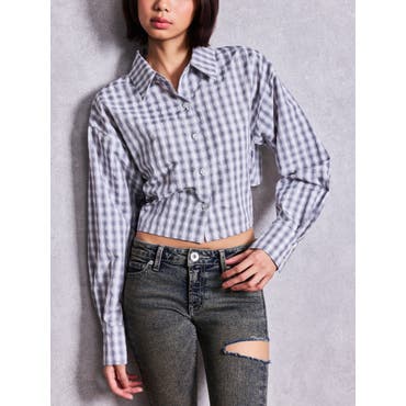 ギンガムチェックシャツ THE SHINZONE(ザ・シンゾーン)GINGHAM CHECK SHIRT ギンガムチェック