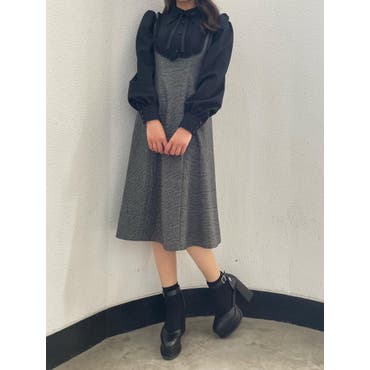 グレンチェック ワンピース 大人[品番：AGCW0002455]｜ANGELCLOSET 
