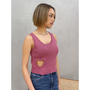 2WAYクロス総レースタンク[品番：IGAW0001589]｜axes femme