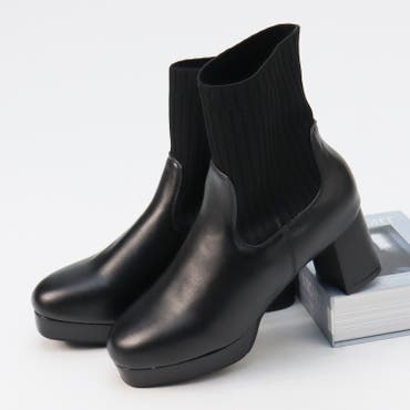 Basicバルキーショートブーツ[品番：MKSW0029008]｜GYDA（ジェイダ）の