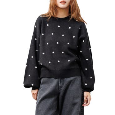 新品⭐︎Rene ドット柄Tシャツ 34 サイズ - メルカリ