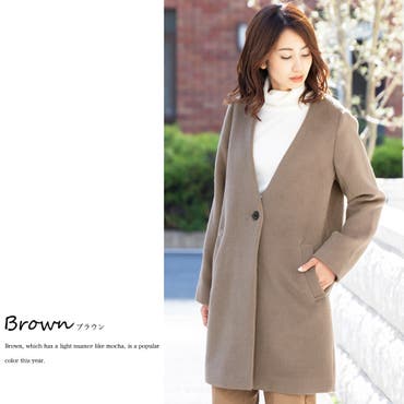 DECADE CLASSIC】キャメル100％ チェスターコート[品番：XT000009725