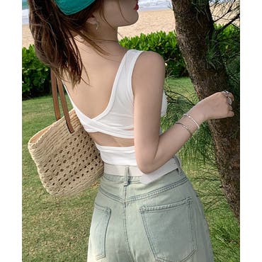 バッククロスリブブラトップ 8440[品番：XB000008824]｜G&L