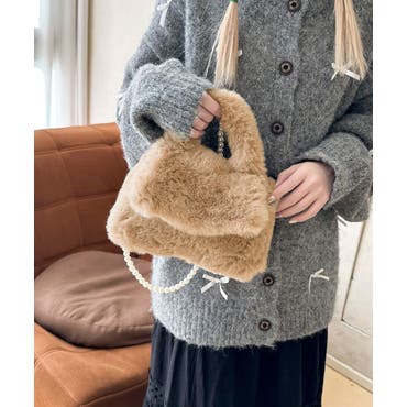 くまのがっこう ミニショルダーバッグ ぬいぐるみサコッシュ[品番