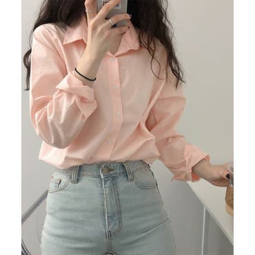 Spick and Span]Cuオーバーストライプシャツ◇[品番