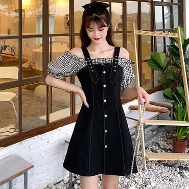 ワンピース【韓国ファッション】[品番：ZJ000016281]｜Girly