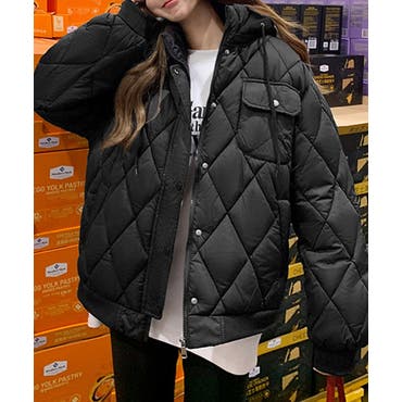 美品 デュベティカ ダウンコート ACEDUE ブラック デュベティカ ダウンジャケット コート[品番：AXEB0034536