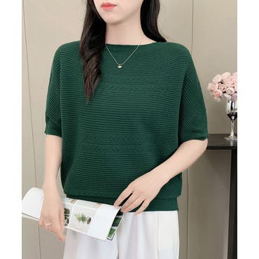 ウエストクロスクロップドトップス レディース 夏[品番