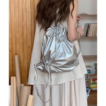 カラフルタッセル付きビッグサイズかごバッグ 大石参月さん着用(カゴ