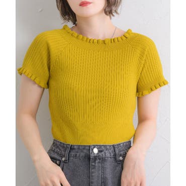 サマーニット ZARA 春夏 オープンニットセーター かぎ針ニット サマーニット