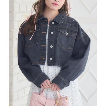 デニムショートジャケット[品番：LAVW0011000]｜LANVIN en Bleu