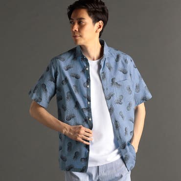 マルチカラードット柄開襟シャツ[品番：PA000014067]｜coca（コカ）の