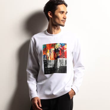 thisisneverthat ユーズド加工 フレイム　ロンT thisisneverthat - Thisisneverthat ロンT ユーズド加工の通販