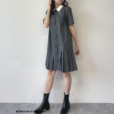 【即完売品】♡ meltie めろいティアードミニワンピース ライトブルー ♡ めろいティアードミニワンピース | meltie