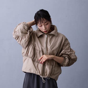 Kastane】ラグランショート中綿ジャケット[品番：PALW0005921