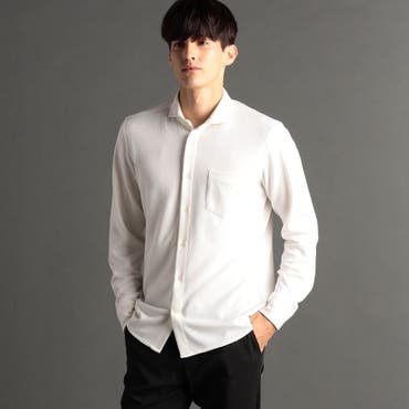 1サイズ シルクシャツ 日本製 galerie vie ギャルリー・ヴィー GALERIE VIE 【WEB先行予約】シルクレーヨン