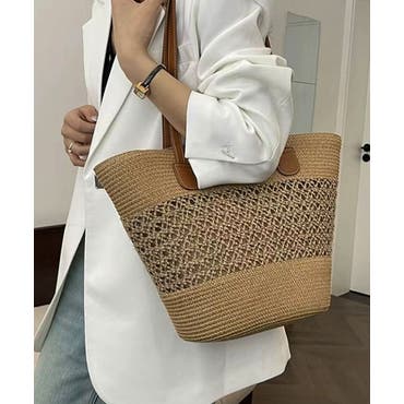 楽天市場】【5/27 09:59まで37％OFF】かごバッグ かっちり 自立