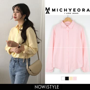 Michyeoraパステルカラーシャツ韓国韓国ファッション シャツ ブラウス 品番 Nwiw 3rd Spring サードスプリング のレディースファッション通販 Shoplist ショップリスト