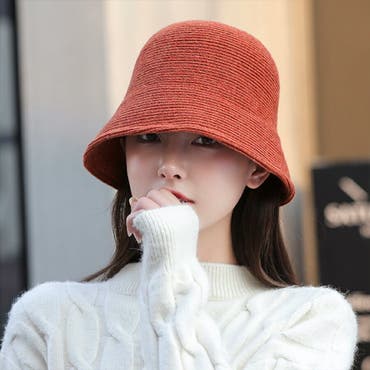 リオネ レディース トーク帽 ナチュラルカラー リオネ