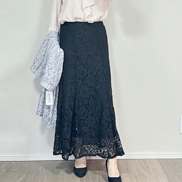 GUCCI グッチ　レース　スカート　花柄　黒　総レース　40 GUCCI グッチ レース スカート 花柄 黒 総レース 40 GUCCI グッチ