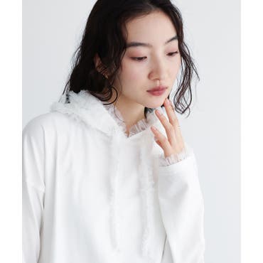 口コミ・レビューで人気商品を探そう ililil早速ひよりまるコラボ もくもく雲しゃんスウェット 全1色 トップス