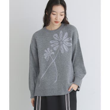 楽天市場】FILA)ダイヤ柄ニットチュニック2色組 M L LL