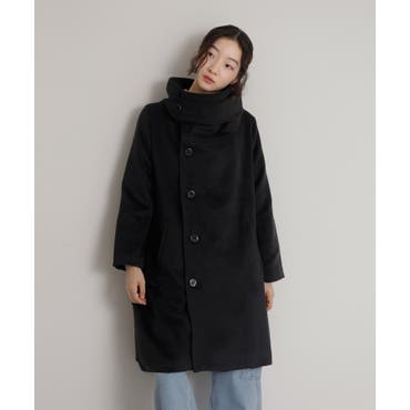 ライトニットマルチWAYケープコート 秋 韓国ファッション[品番