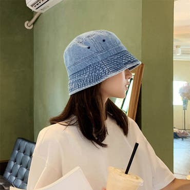 リボン刺繍バケットハット[品番：SHNW0010836]｜LADY LIKE （レディ