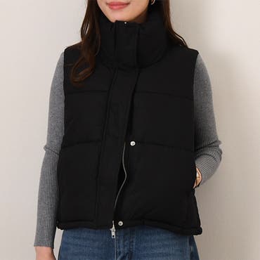 裏ファー付きデニムブルゾン ジャケット 韓国ファッション[品番