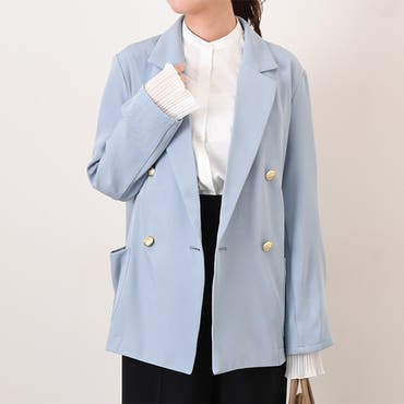 ツイルライトテーラードジャケットRashik アウター 大人カジュアル