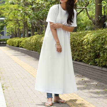 ポケット付きゆったりロング丈スウェットワンピース 品番 Xl Slender スレンダー のレディースファッション通販 Shoplist ショップリスト