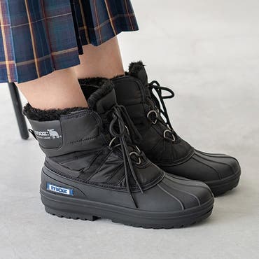 jouetie ストレッチレースアップロングブーツ 厚底 ブラック L