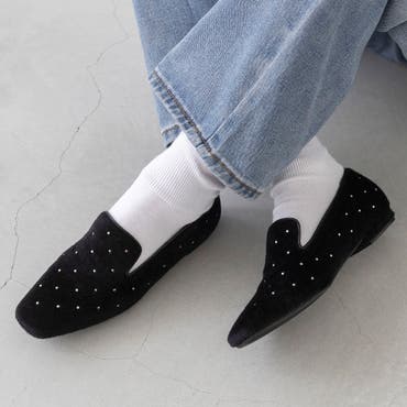 ビジューベルトヒールアップスニーカー[品番：EVOW0001002]｜EVOL