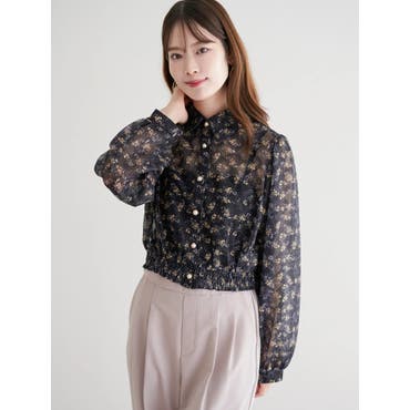 ガニー シャツ ブラウス ブラック レディース GANNI T3930 252[品番