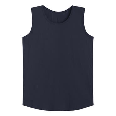 さらっと綿100%】汗取り付きタンクトップ CK3753 :レディース